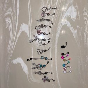 Belly button rings